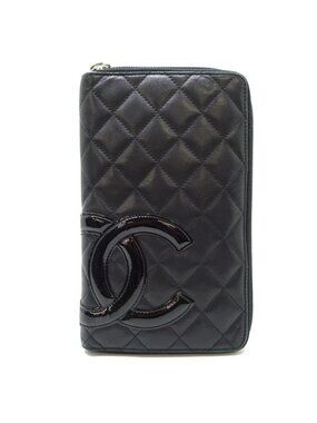 Chanel Long Black Wallet
